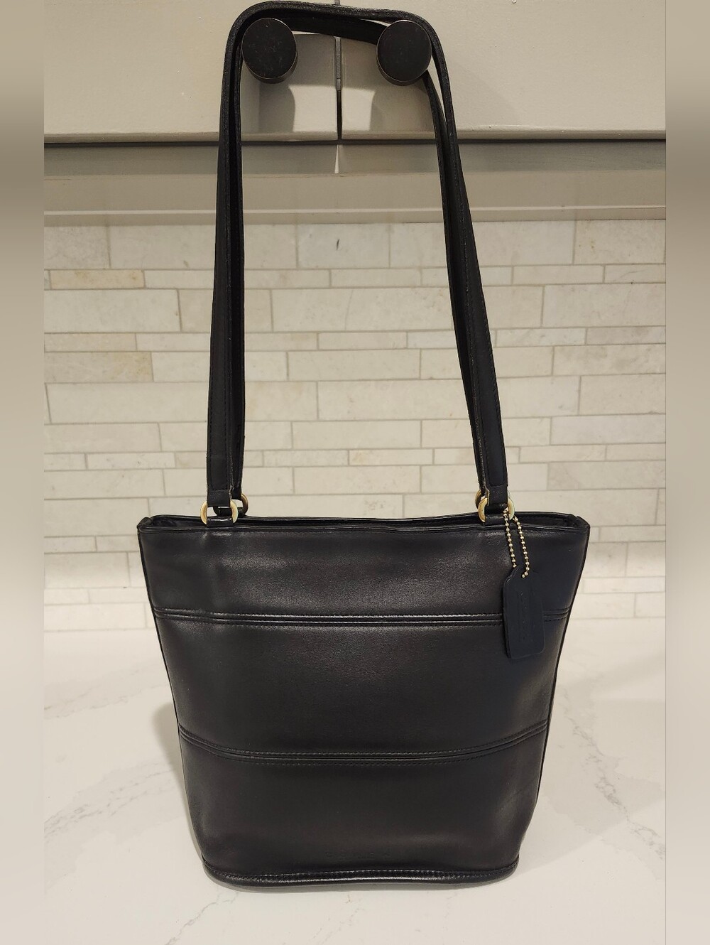 Coach Vintage Tribeca Shopper Black